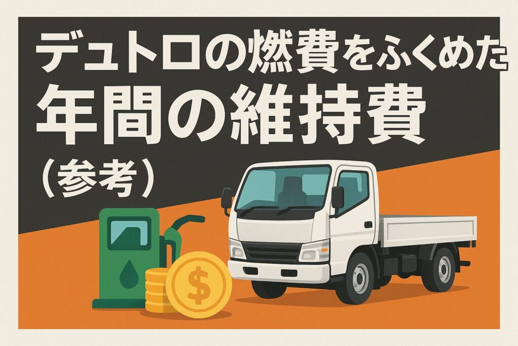 デュトロの維持費