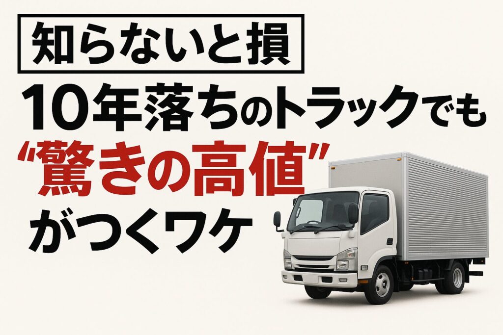 トラック高値買取