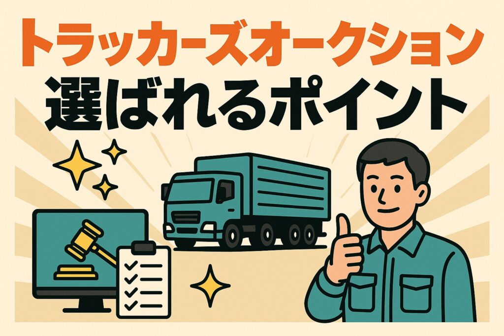 トラッカーズの選ばれるポイント