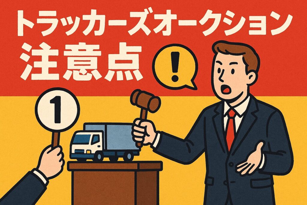 トラッカーズの注意点
