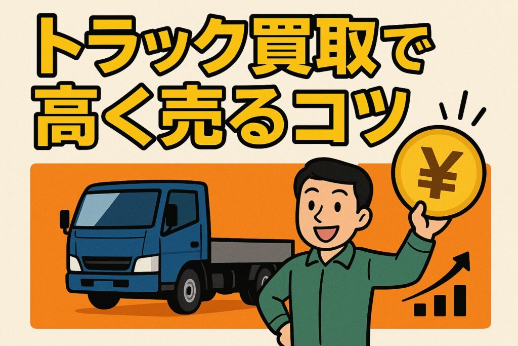 トラック買取で高く売る