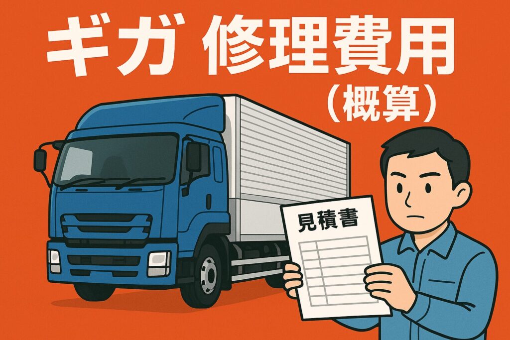 いすゞギガ修理