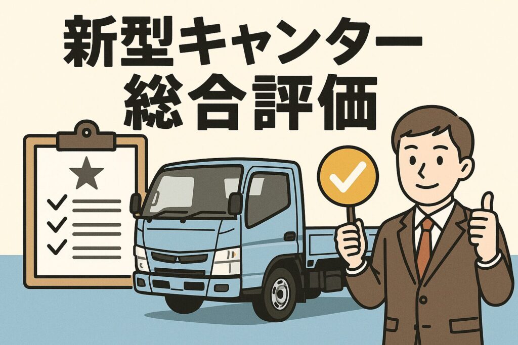 新型キャンターの総合評価