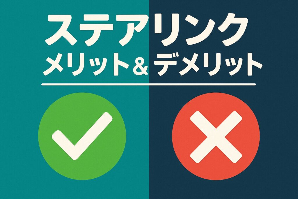 ステアリンクのメリットとデメリット