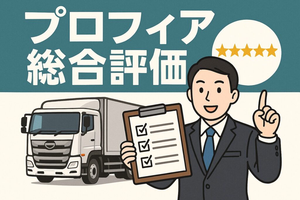 プロフィアの総合評価