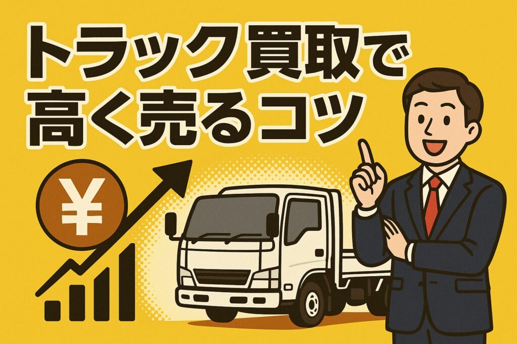 トラック買取で高く売る