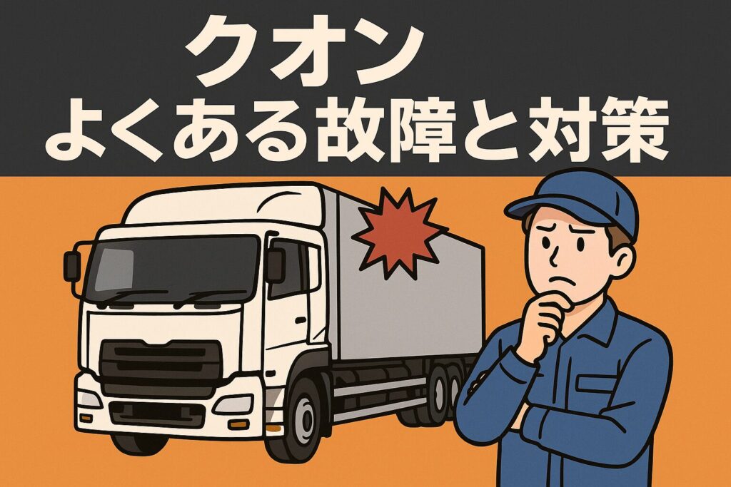 クオンのよくある故障