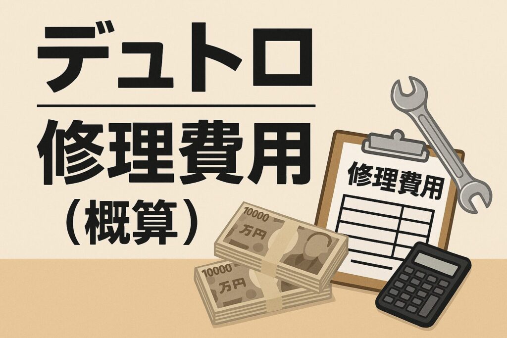 デュトロの修理費用