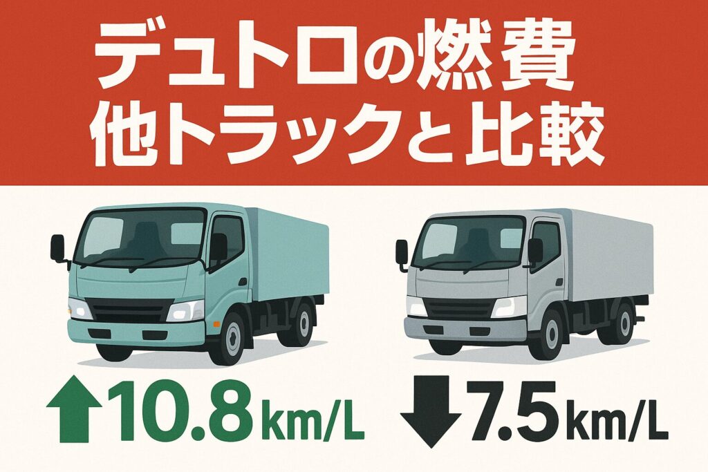 デュトロの燃費を比較
