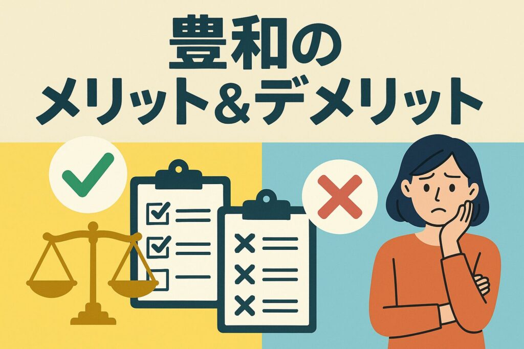 豊和のメリットとデメリット