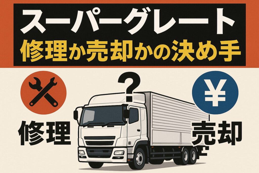 スーパーグレートの修理