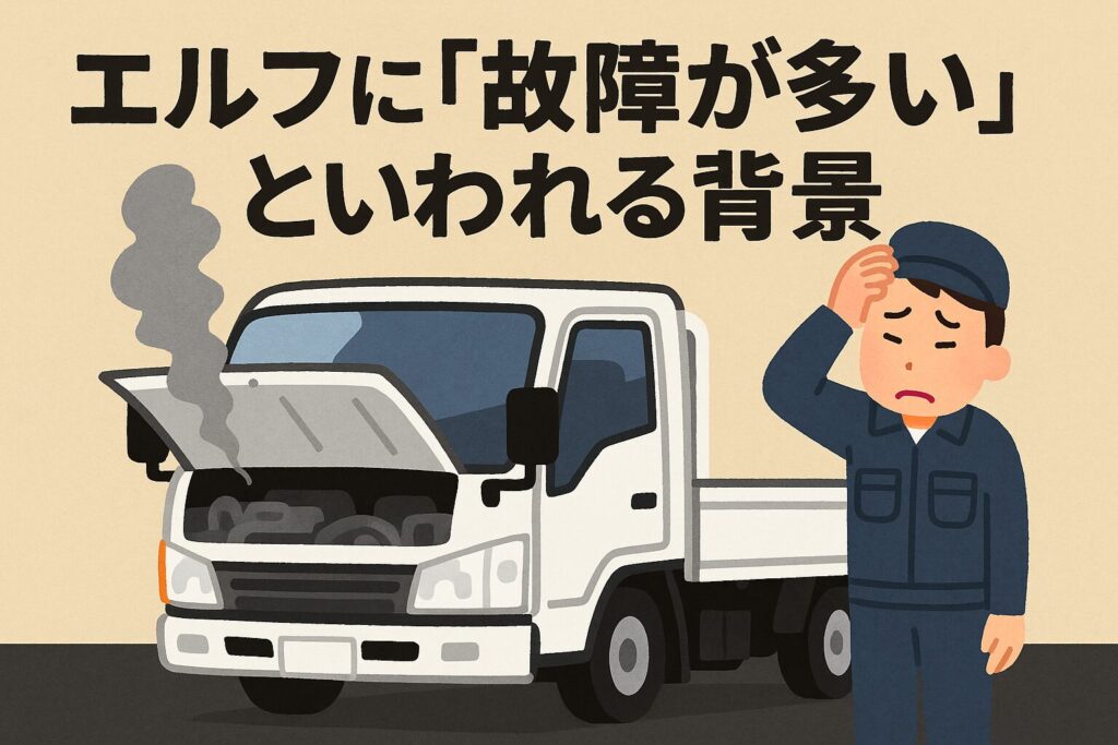 エルフ故障多い