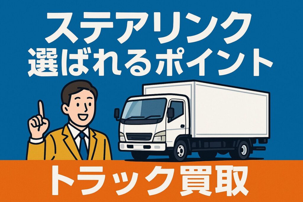 ステアリンクの選ばれるポイント