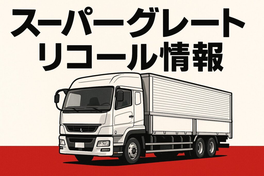 スーパーグレートのリコール