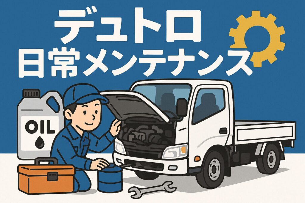 デュトロのメンテナンス