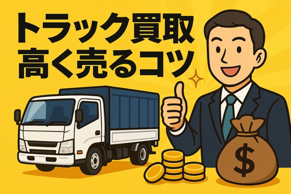 トラック買取で高く売る