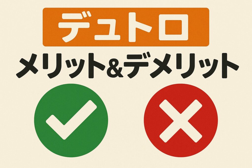 デュトロのメリットとデメリット