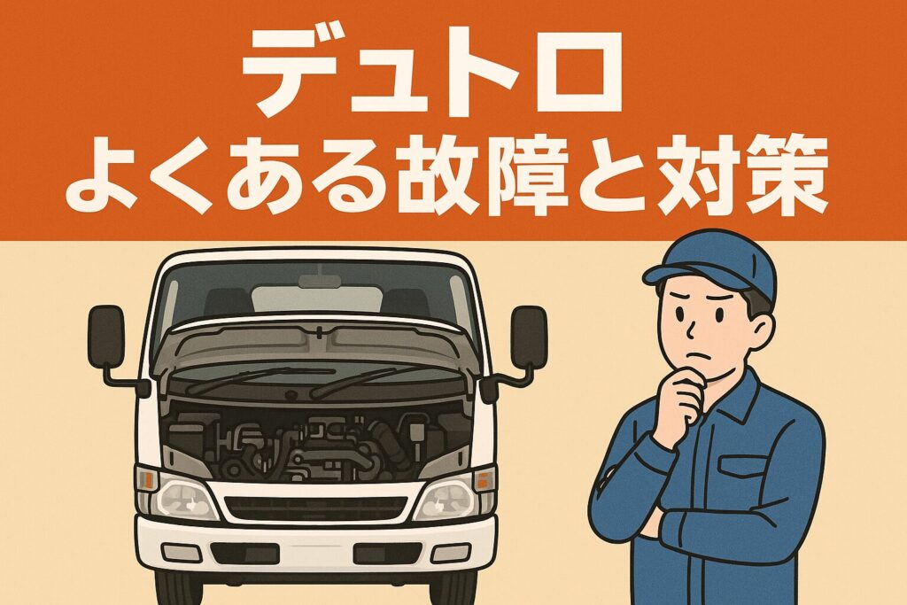 デュトロのよくある故障