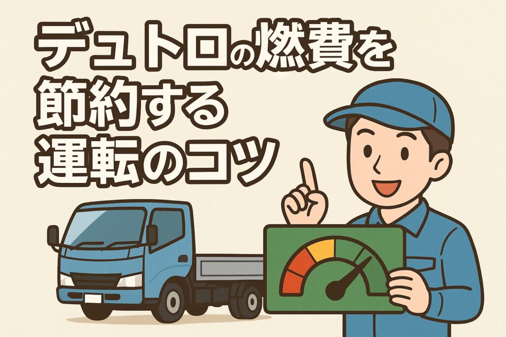 デュトロの燃費を節約