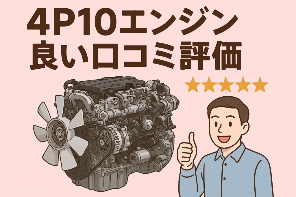 4P10エンジンの良い口コミ評価