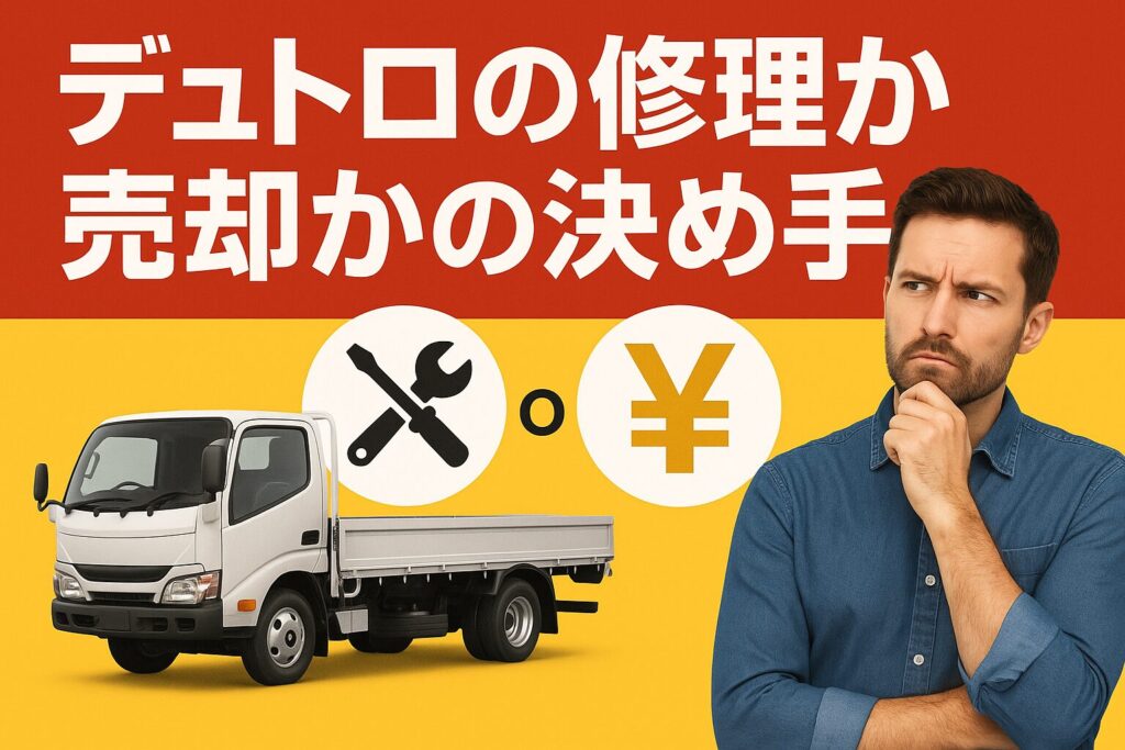 デュトロの修理か売却