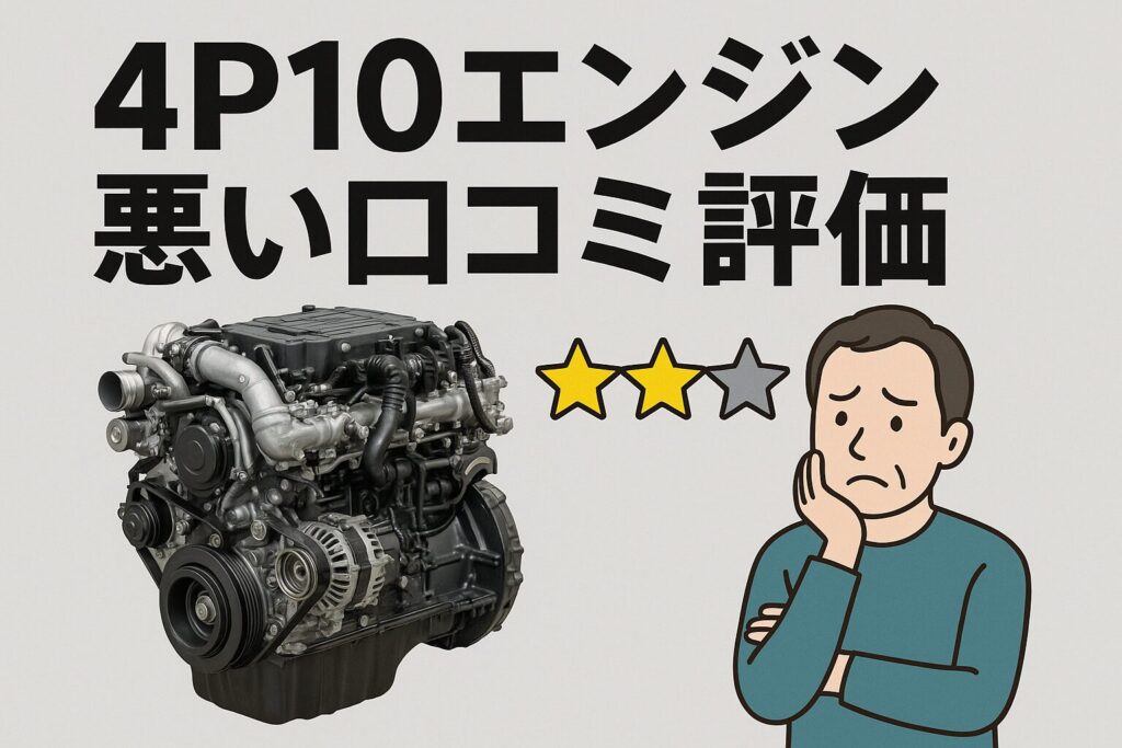 4P10エンジンの悪い口コミ評価
