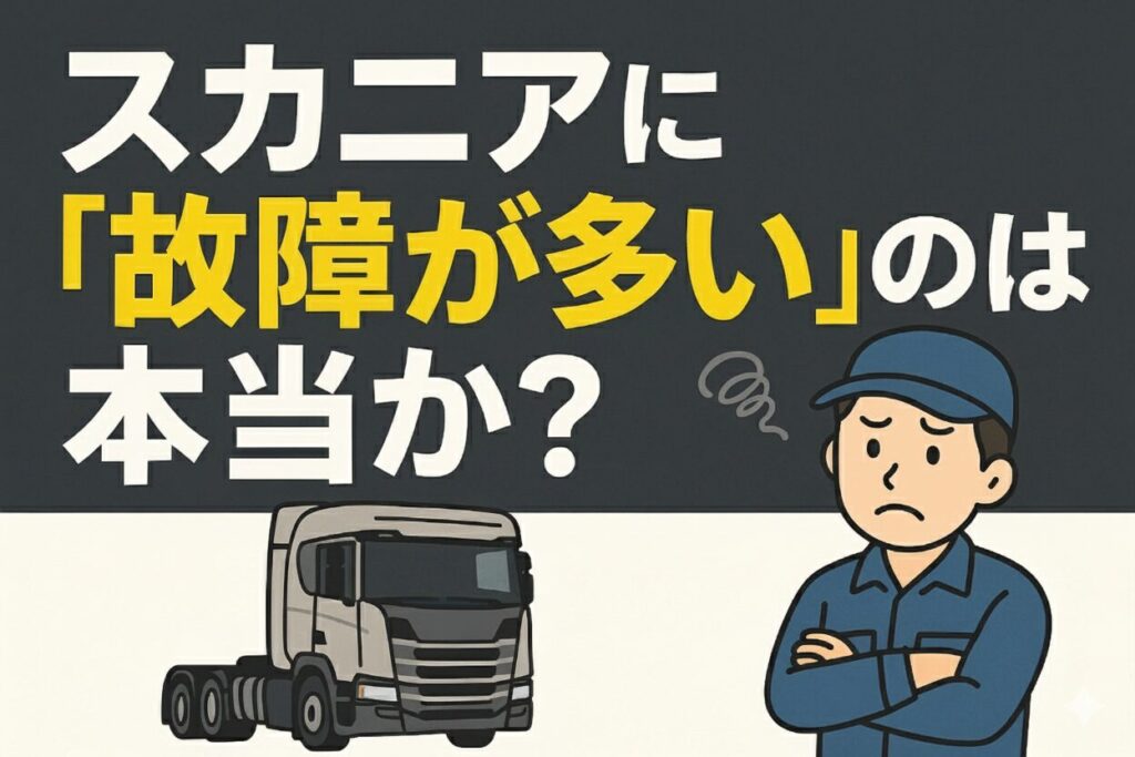 スカニア故障多い