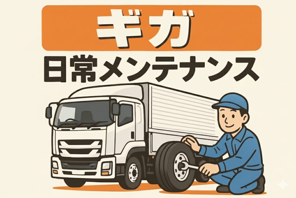 いすゞギガメンテナンス