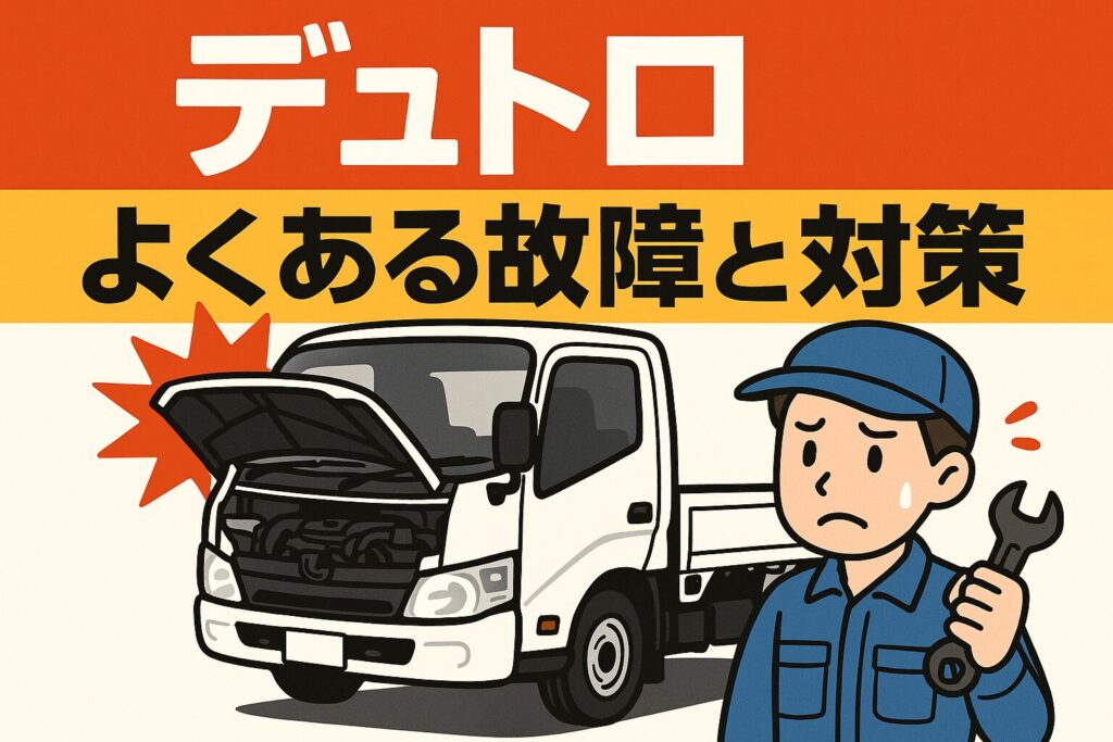デュトロのよくある故障