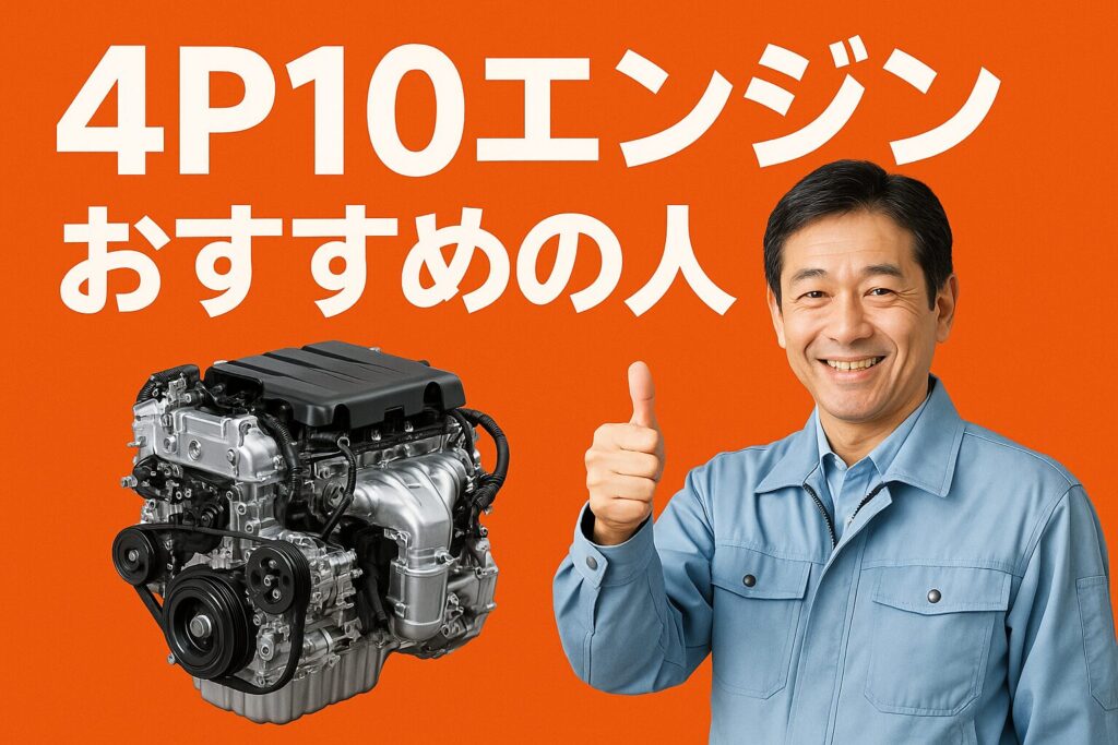 4P10エンジンおすすめの人