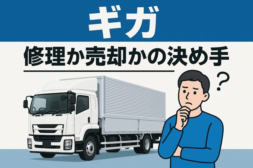 いすゞギガの修理