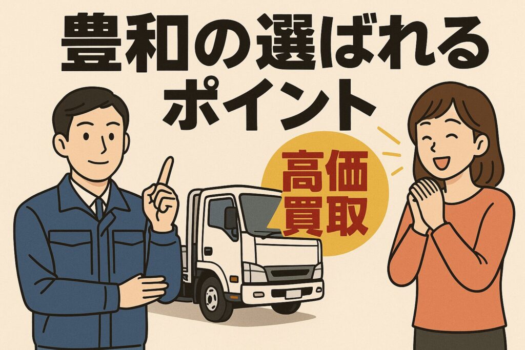 豊和の選ばれるポイント