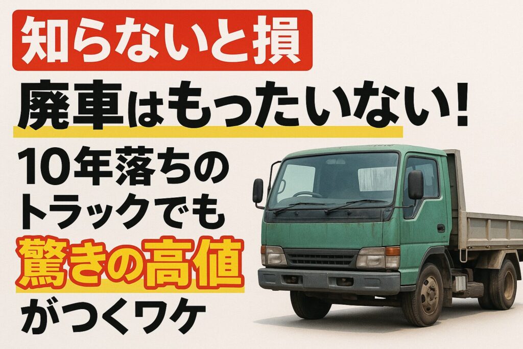 トラック高価買取