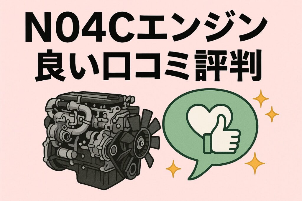 N04Cエンジンの良い口コミ評判
