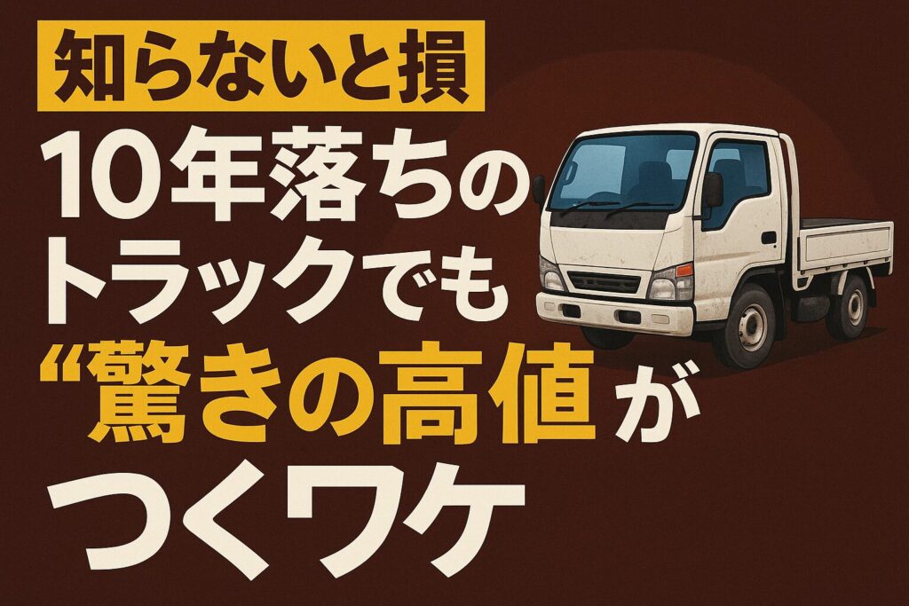 トラック高価買取