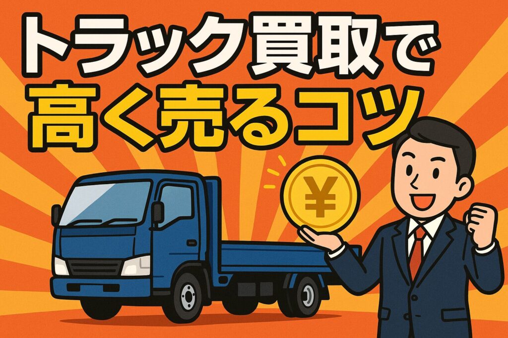 トラック買取で高く売る