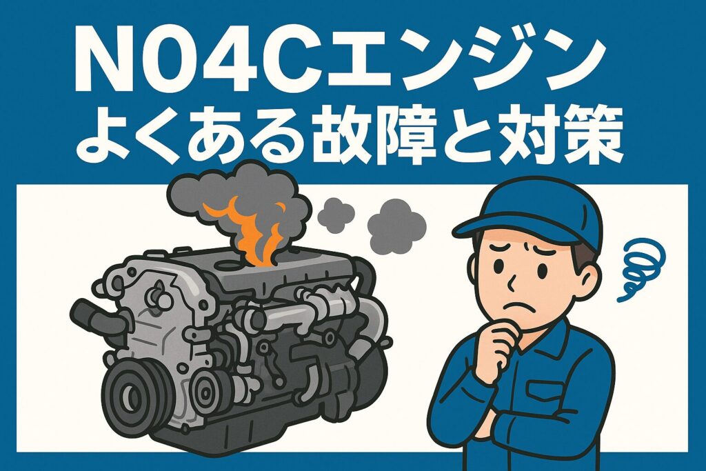 N04Cエンジンのよくある故障