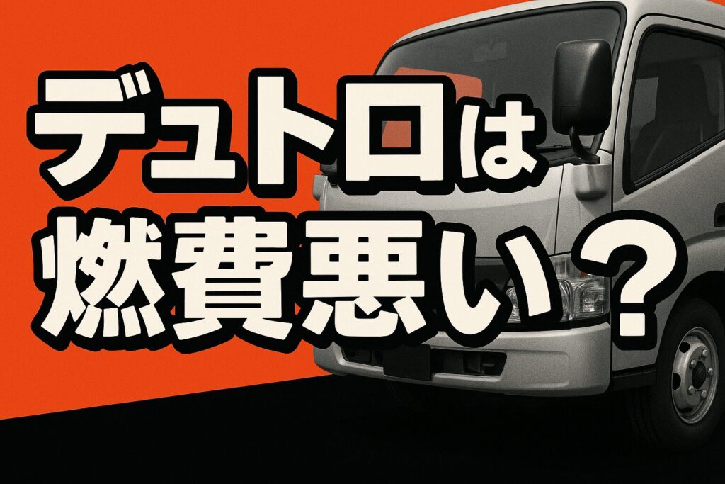 デュトロは燃費悪い
