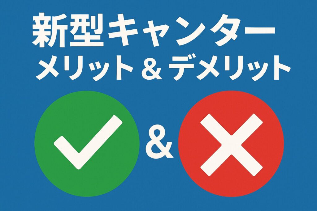 新型キャンターメリットとデメリット