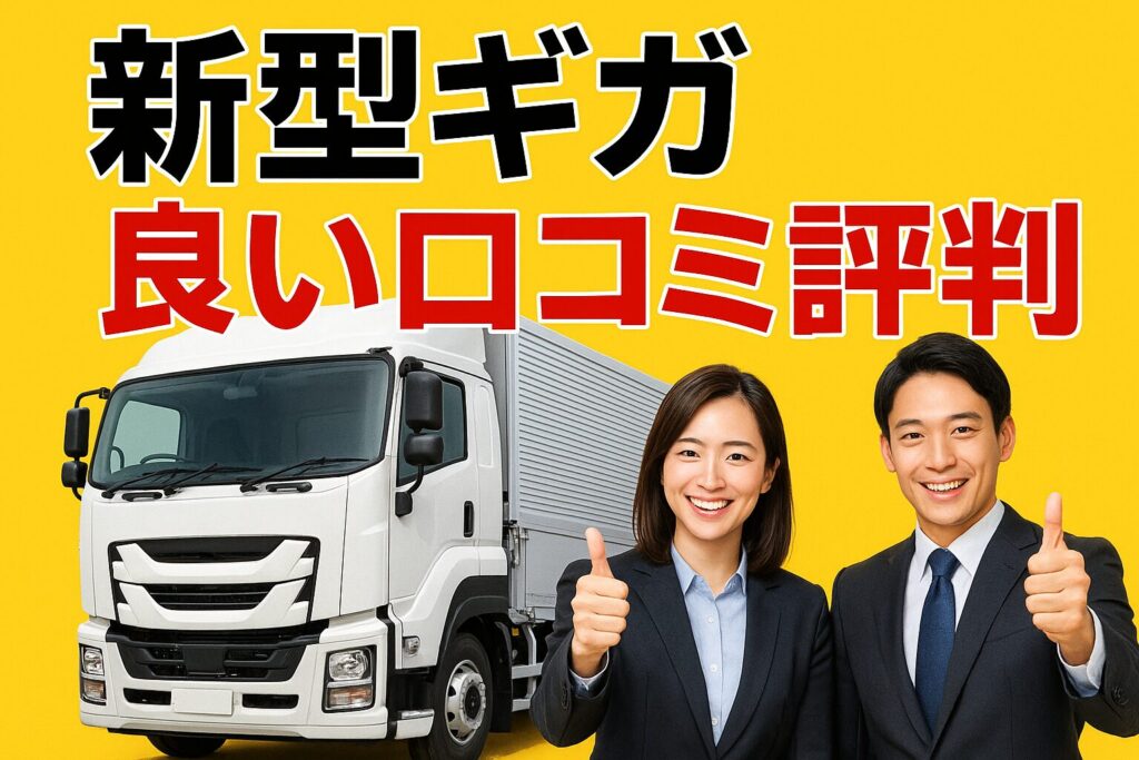 新型ギガの良い口コミ評判