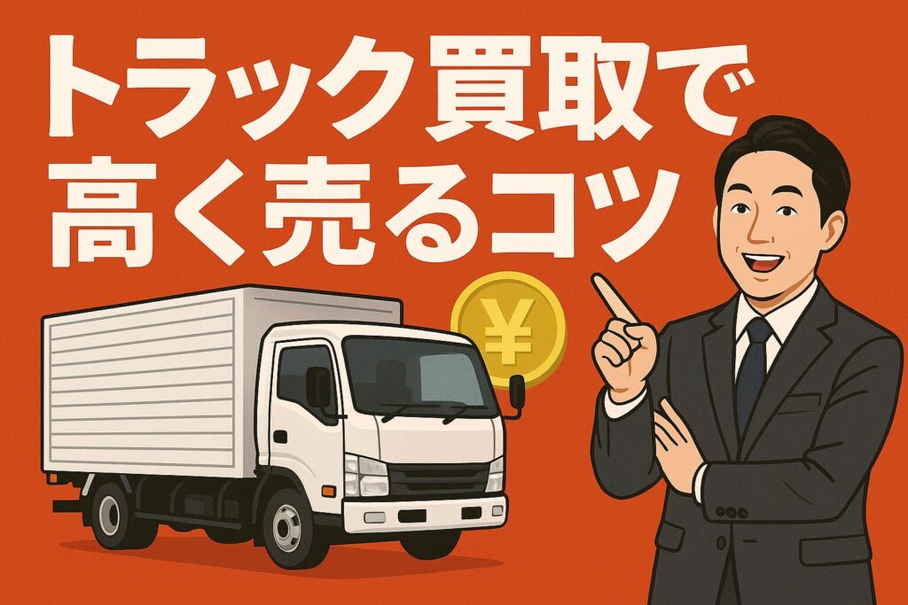 トラック買取で高く売る