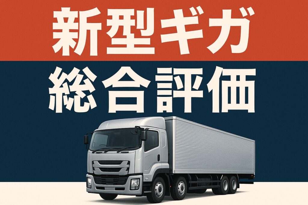 新型ギガの総合評価