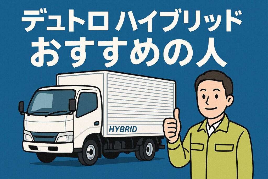 デュトロハイブリッドのおすすめ