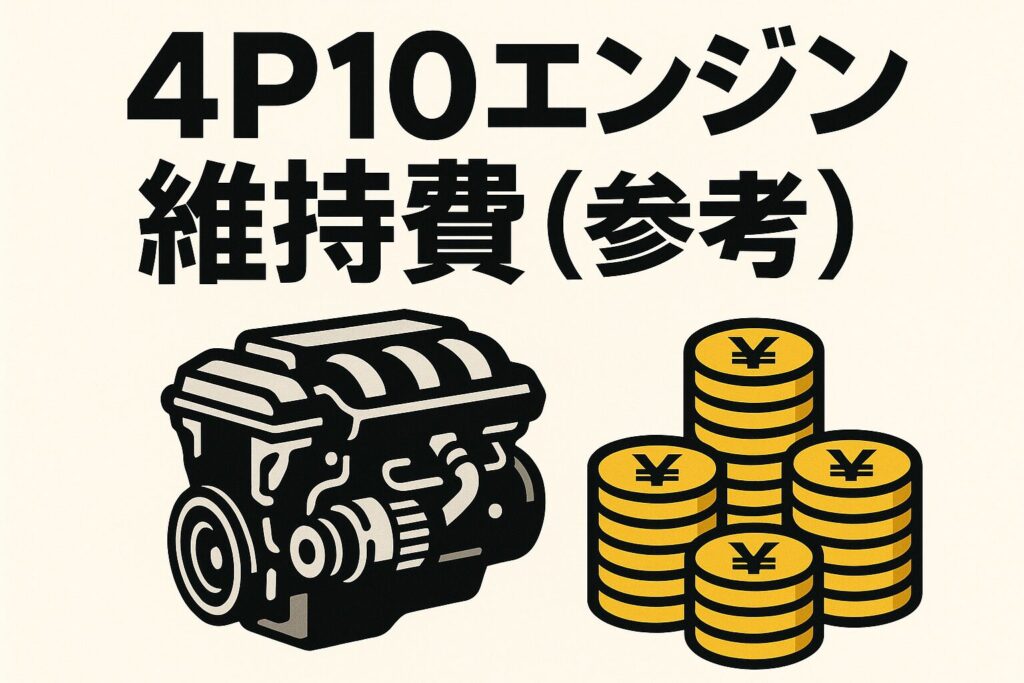 4P10エンジンの維持費