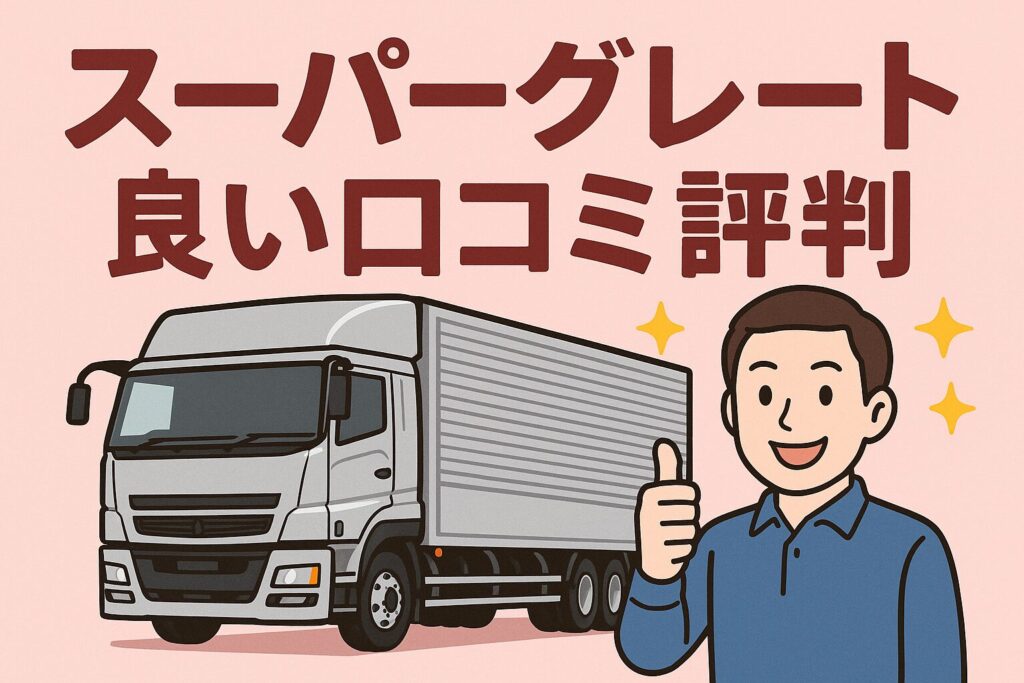 スーパーグレートの良い口コミ評判