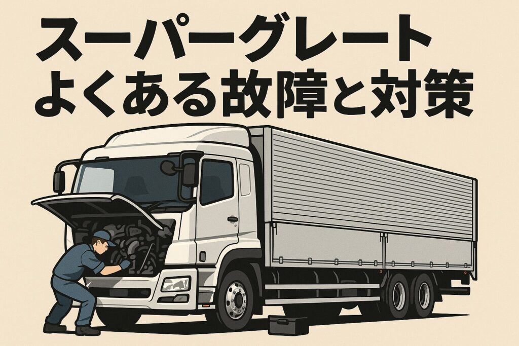 スーパーグレートのよくある故障