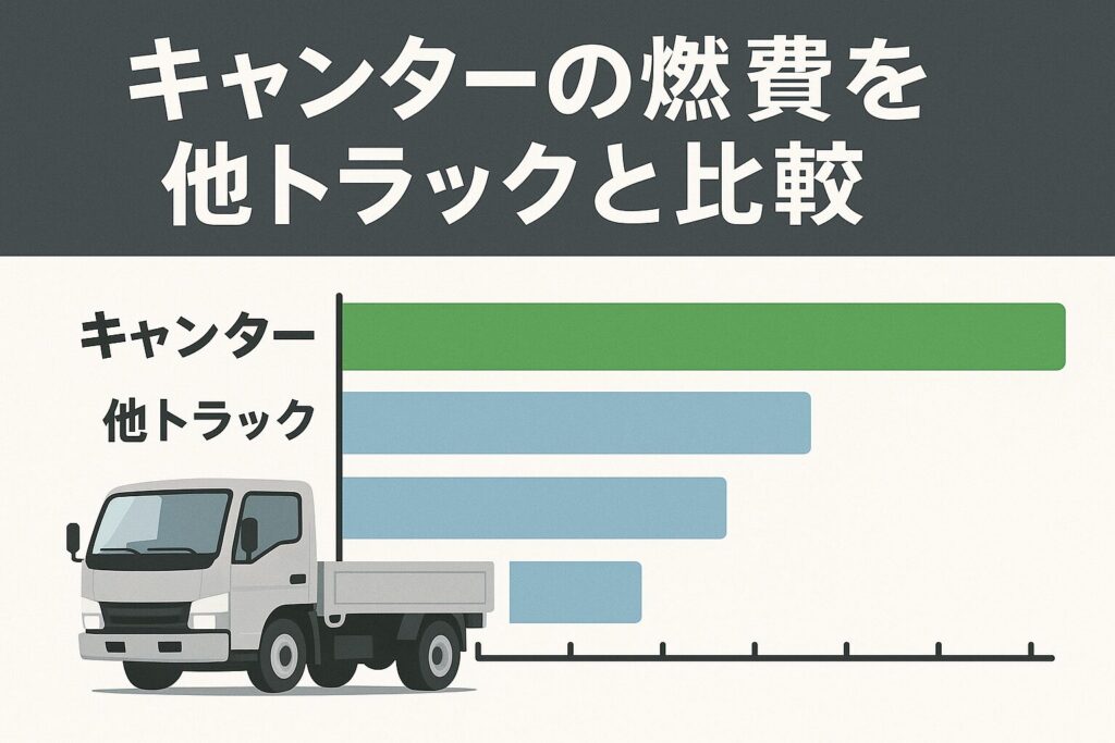 キャンターの燃費比較