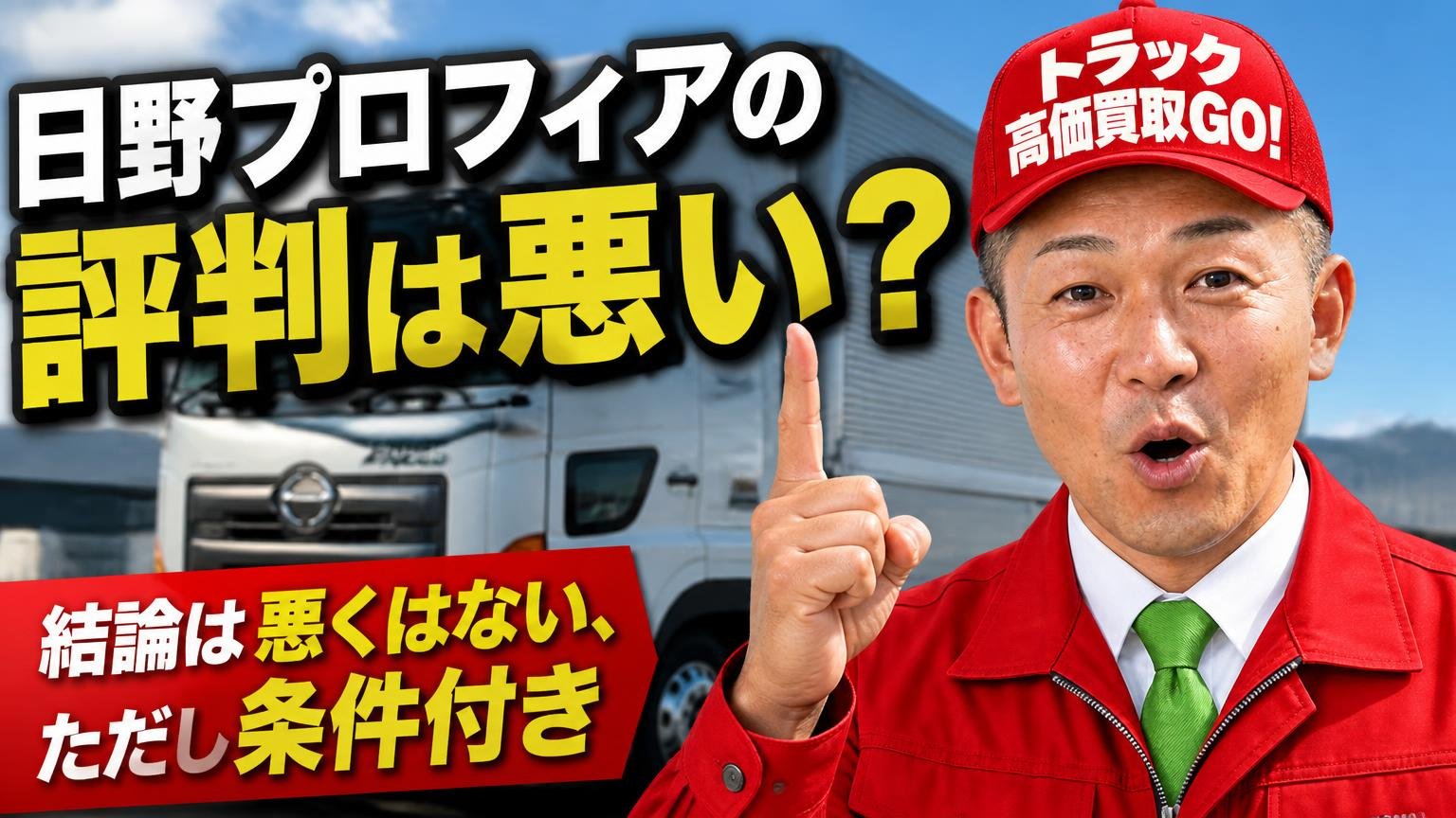 日野プロフィアの評判は悪い? 結論は「悪くはない、ただし条件付き」