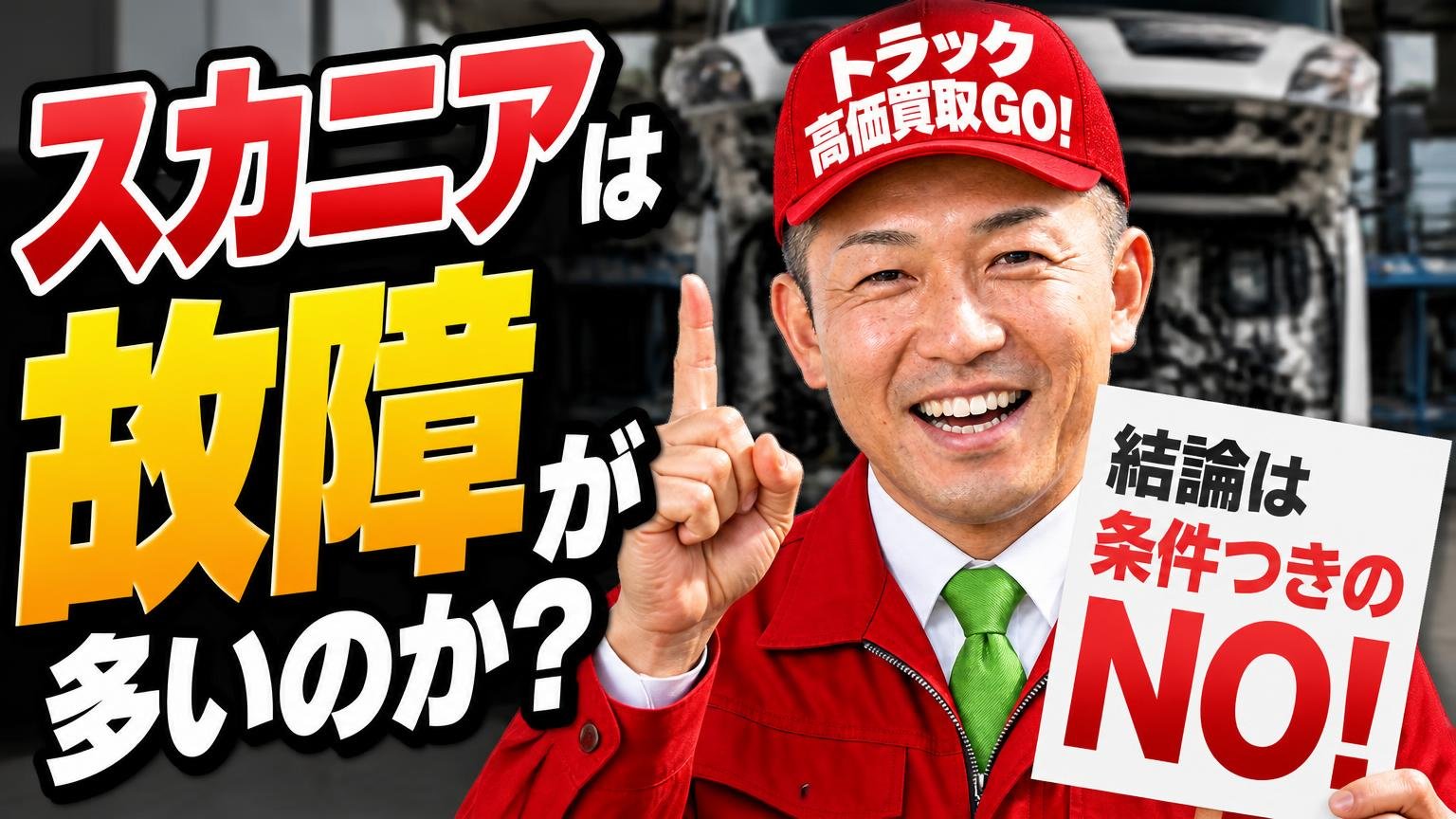 スカニアは故障が多いのか？　結論は「条件つきのNO」です