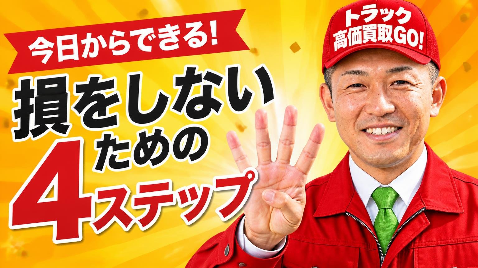 今日からできる、損をしないための4ステップ
